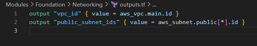 Outputs.tf
